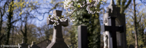 Ostern auf dem Friedhof
