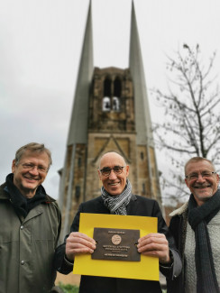Deutsche Stiftung Denkmalschutz beglückwünscht die Kirchengemeinde 