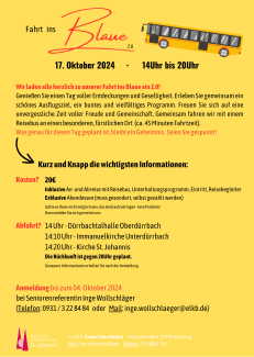 Fahrt ins Blaue _ 17.10.2024
