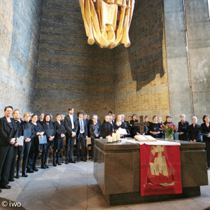 Der Bachchor bei der Einführung von Hae-Kyung Jung