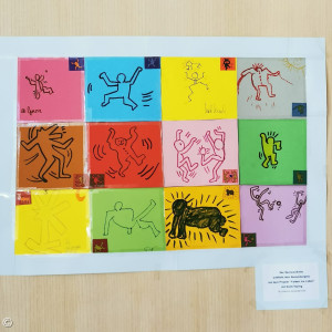 Malen wie Keith Haring